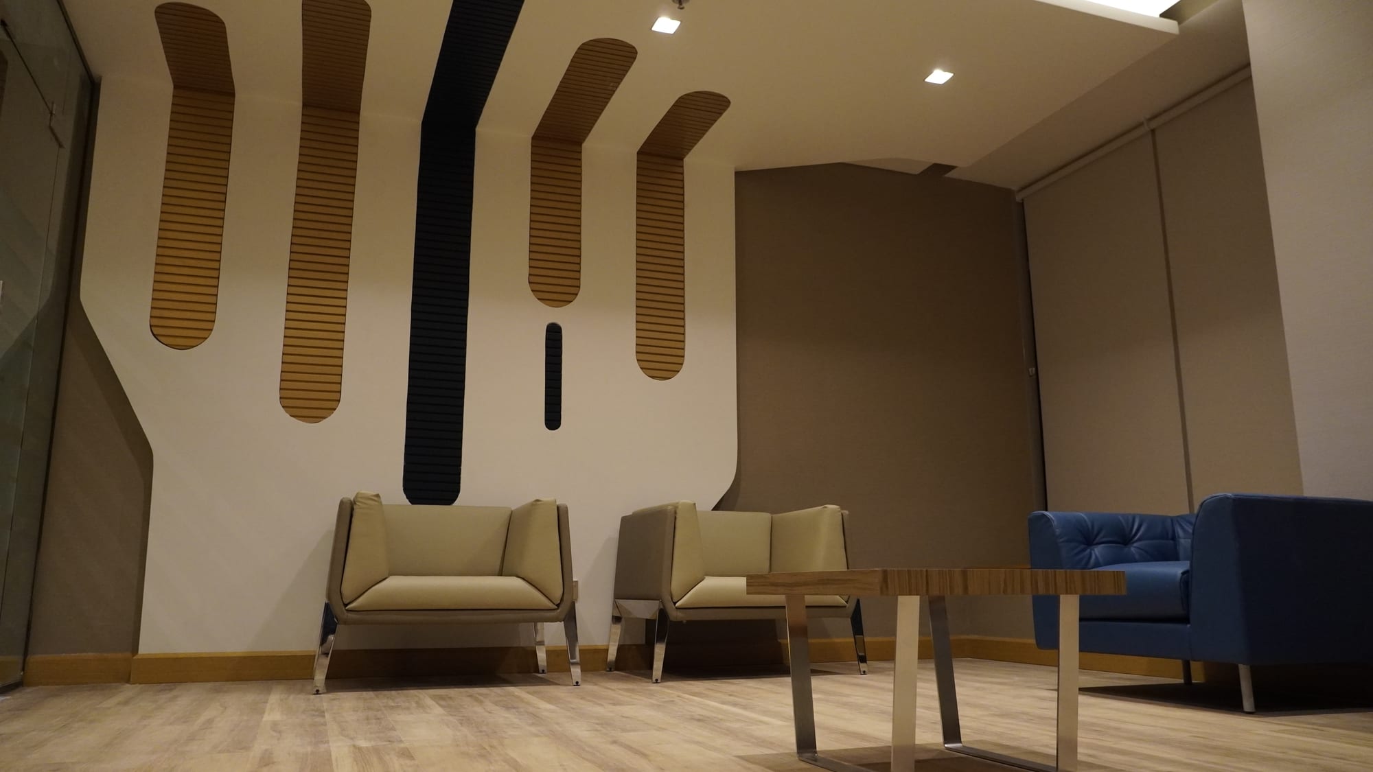 Reception and lounge interior delivered for a UAE institution