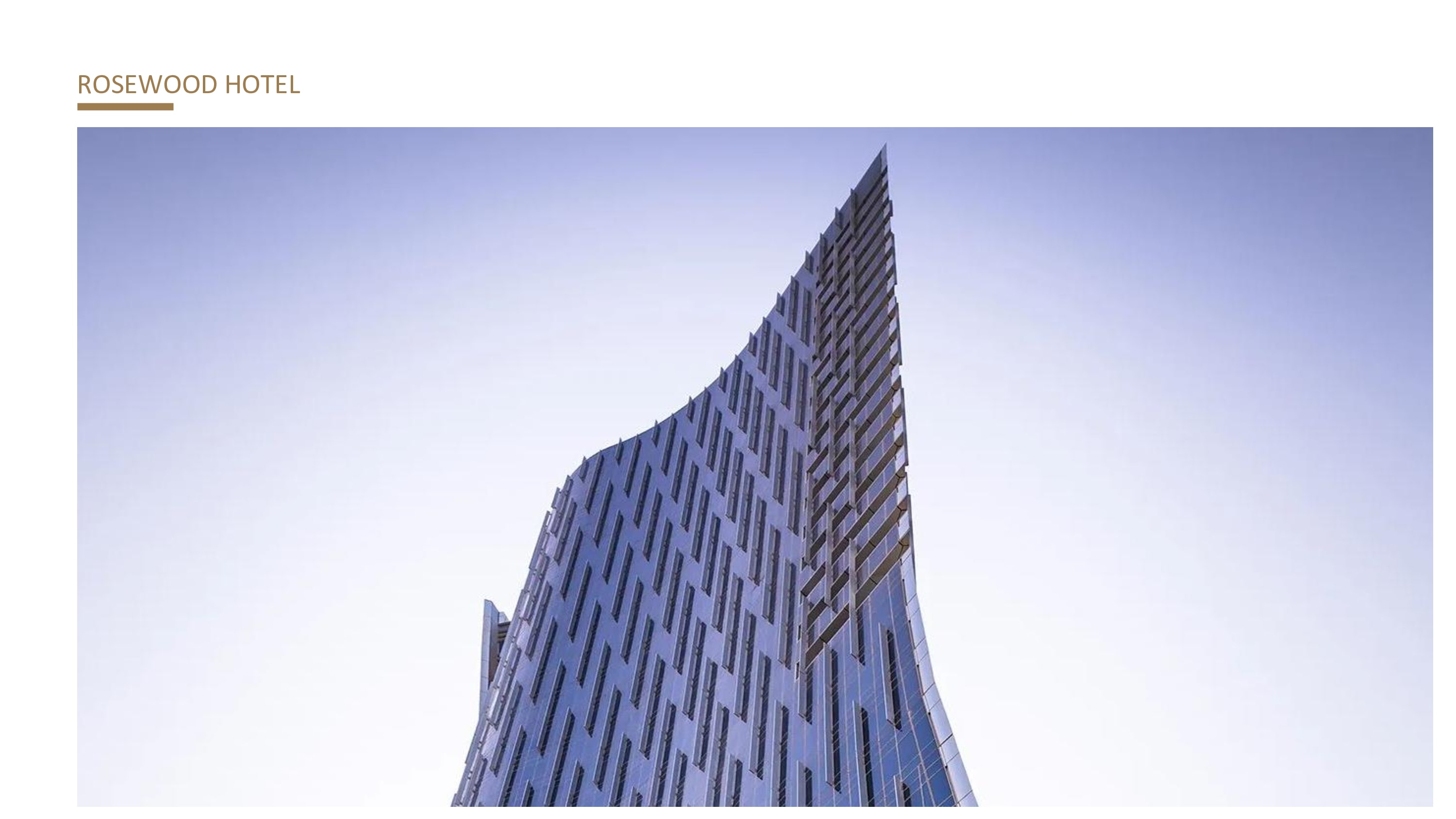 Rosewood Hotel — Guest-facing interiors & FF&E